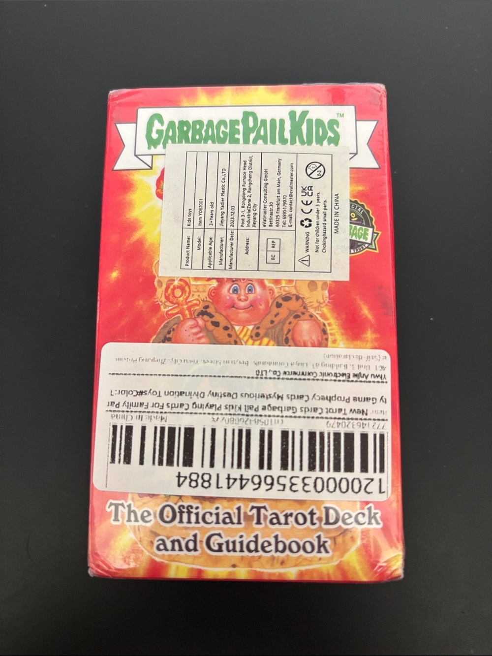 Garbage Pail Kids The Official Tarot Deck & Guidebook - New Sealed